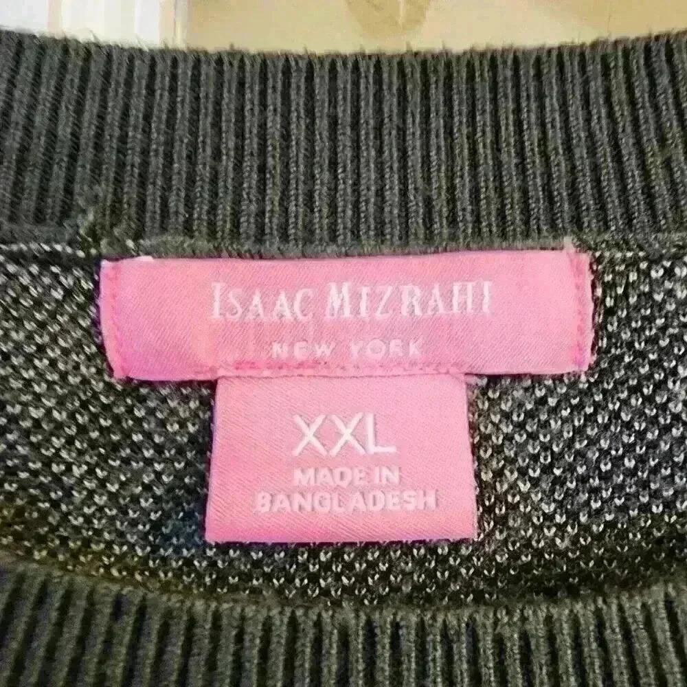 Isaac Mizrahi Women's Animal Cheetah Print Baggy Sweater XXL Fall Winter Comfy - Picture 7 of 7